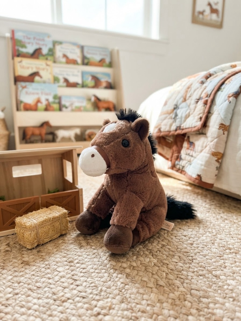 Dan Dee Collector's Choice Brown Horse Pony Plush Stuffed Animal Toy 10" Rare